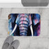 Elephant Watercolor — Non-Slip Bath Mat — Bathroom Floor Lifestyle View
