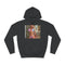 Elle Brooke Graphic Unisex College Hoodie - Jet Black Front
