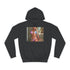 Elle Brooke Graphic Unisex College Hoodie - Jet Black Front