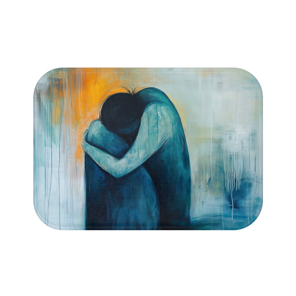 "Embrace Cozy Comfort Bath Mat"