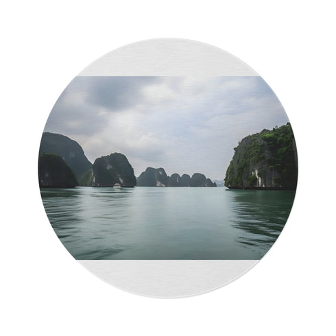 "Emerald Waters Halong Bay Rug"
