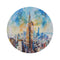 "Empire State Skyline Round Rug"