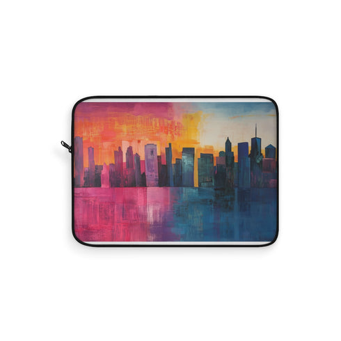 "Empire Sunset Laptop Sleeve: Stylish Protection for Your Tech"