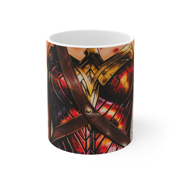 "Empowering Wonder Woman Mug"