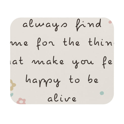 Empowerment Beige Mouse Pad