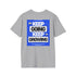 Empowerment in Blue: Typographic Tee