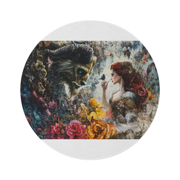 Enchanted Beauty and Beast Rug