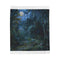 "Enchanted Castle Moonlit Forest Blanket"