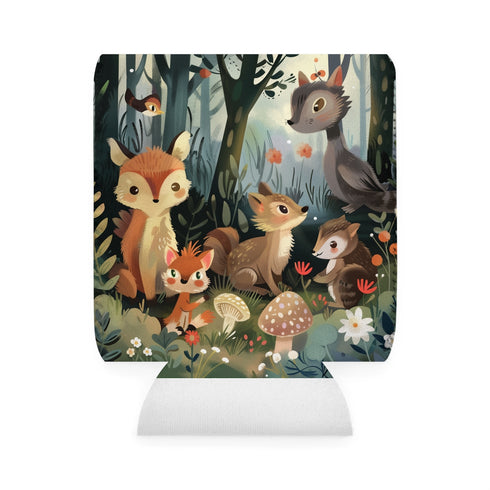 Enchanted Forest Can Cooler Sleeve