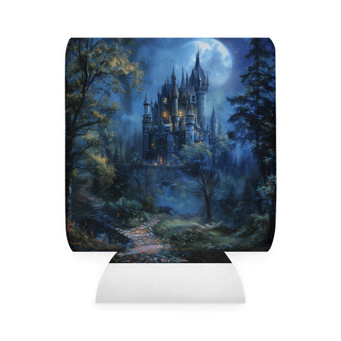 Enchanted Forest Castle Can Cooler