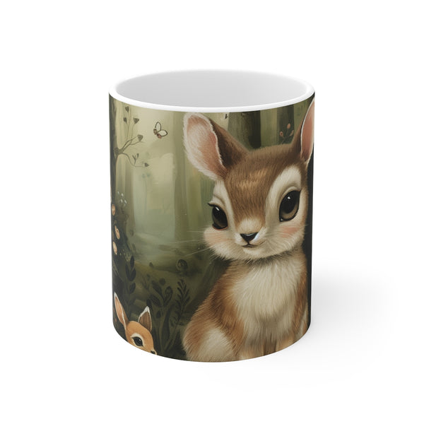 "Enchanted Forest Friends Coffee Mug"