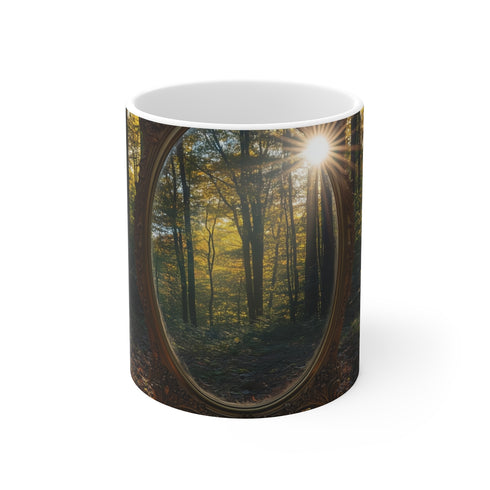 Enchanted Forest Haunted Mirror Mug