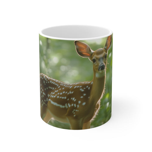 Enchanted Forest Magical Deer Mug