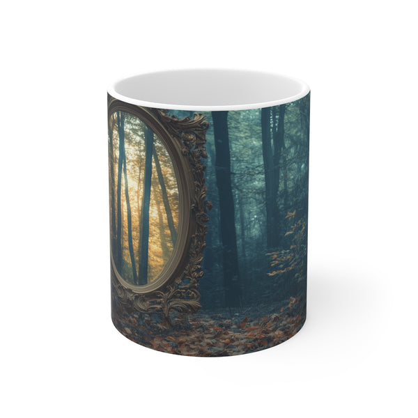 Enchanted Forest Mirror Coffee Mug