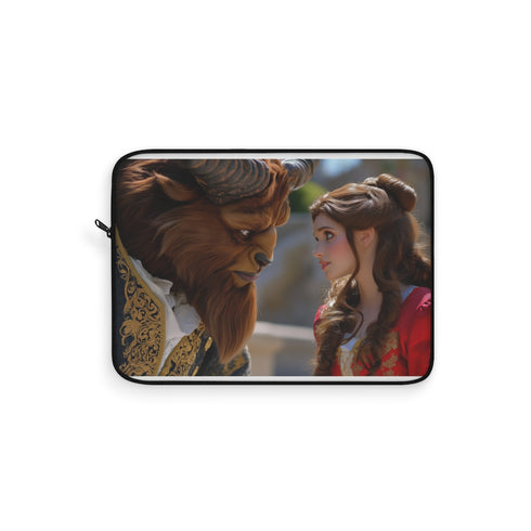 "Enchanted Laptop Sleeve: Beauty's Protection"