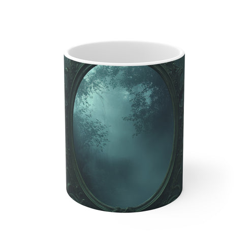 Enchanted Mirror Haunted Forest Mug