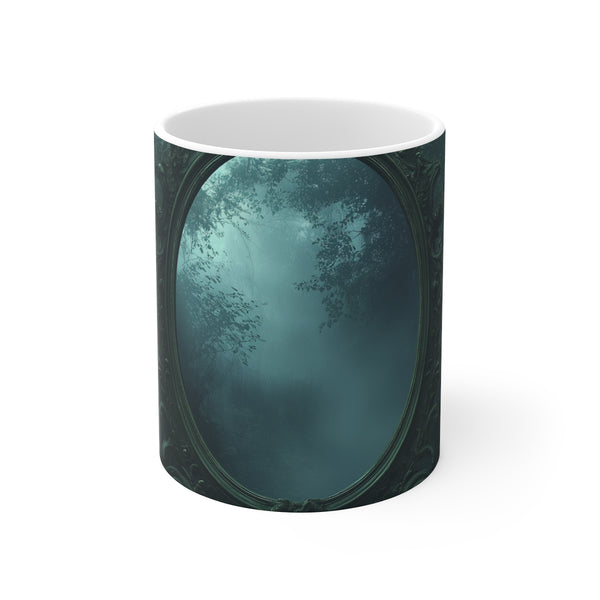 Enchanted Mirror Haunted Forest Mug