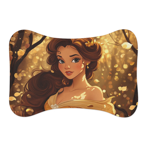 "Enchanting Beauty and Beast Pet Mat"