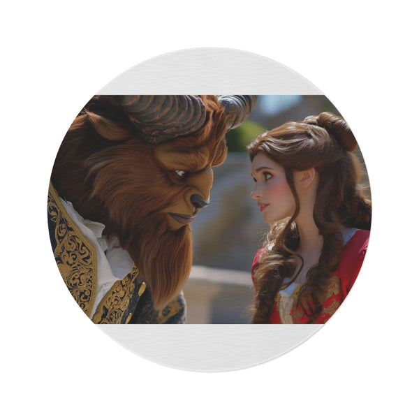 Enchanting Beauty and the Beast Rug