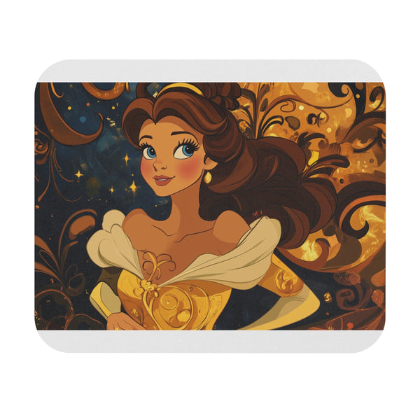 Enchanting Belle Beauty Mouse Pad