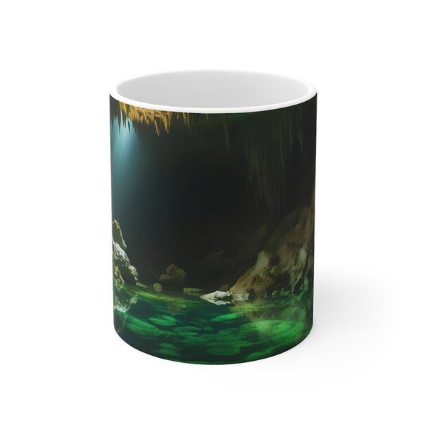 "Enchanting Cave Glow Coffee Mug"