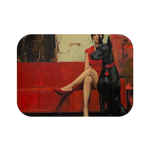 "Enchanting Femme Bath Mat"