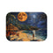 "Enchanting Full Moon Beach Mat"