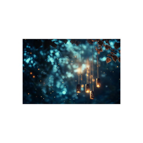 Enchanting Glow: Mystical Wind Chimes