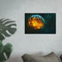 Enchanting Glowing Honeycomb Planet Poster