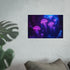 Enchanting Glowing Jellyfish Swarm Poster