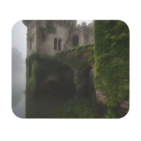 Enchanting Medieval Castle Ruins Mousepad