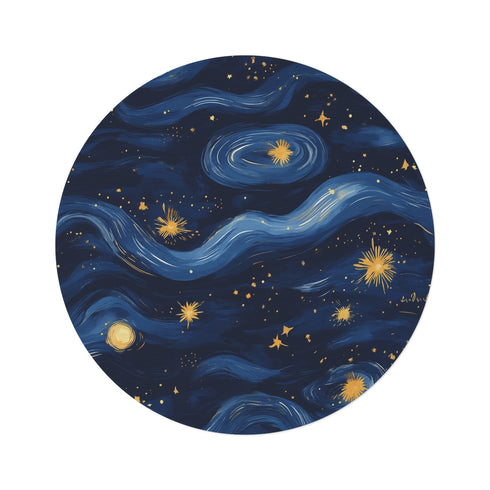 "Enchanting Night Sky Rug"