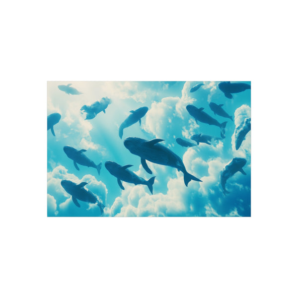 Enchanting Skies: Floating Whales Spectacle