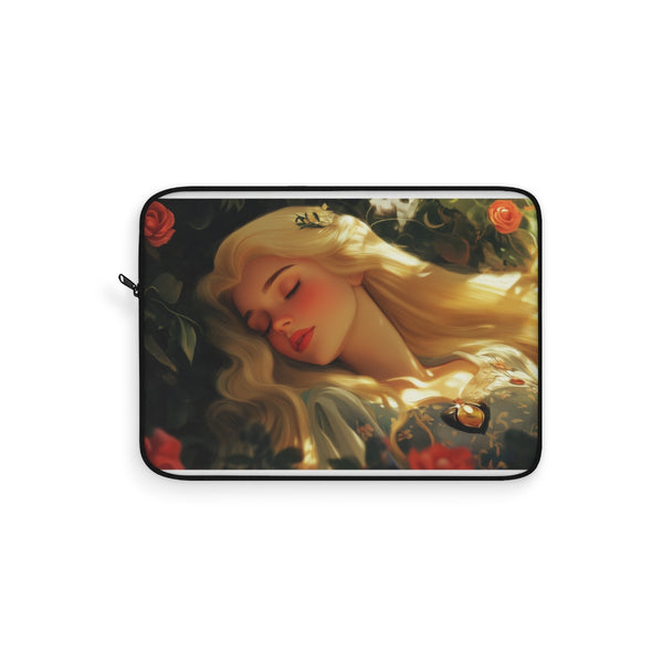 "Enchanting Sleeping Beauty Laptop Sleeve"