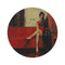 "Enchanting Woman Round Rug"