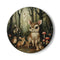 "Enchanting Woodland Creatures Coaster Set"