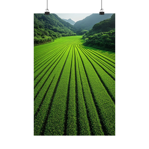 "Endless Fields of Golden Green"