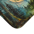 Endor Moon Star Wars Luxury Memory Foam Bath Mat - Microfibre Texture Close-Up