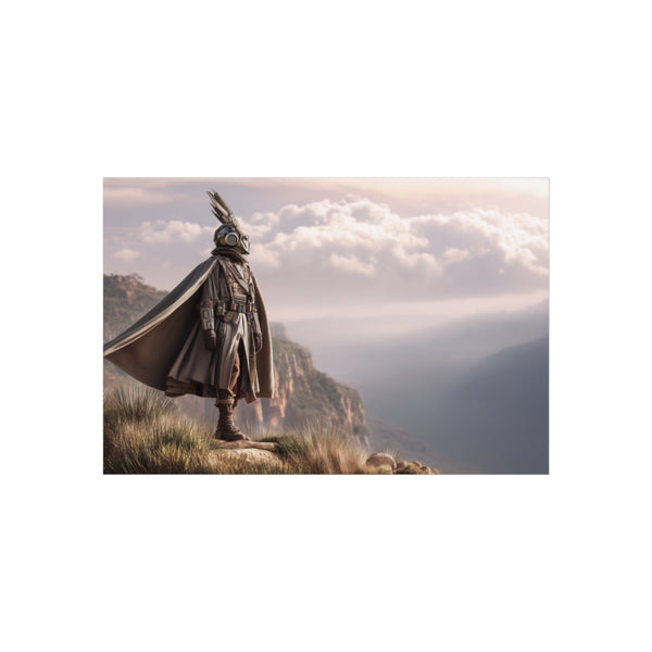 Enfys Nest Poster Cape Billowing