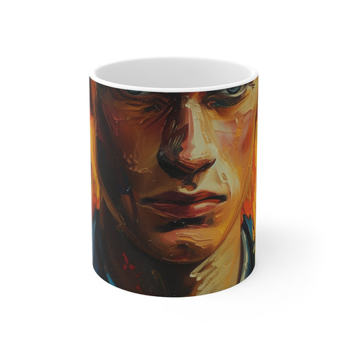 "Enigmatic Draco: Mug Masterpiece"