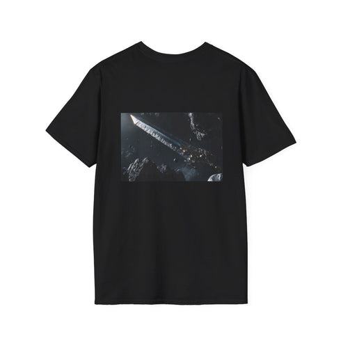 Epic Asteroid Sword T-Shirt Design