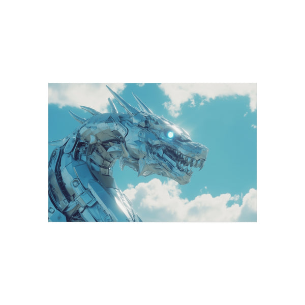 "Epic Cybernetic Dragon Sky Adventure"