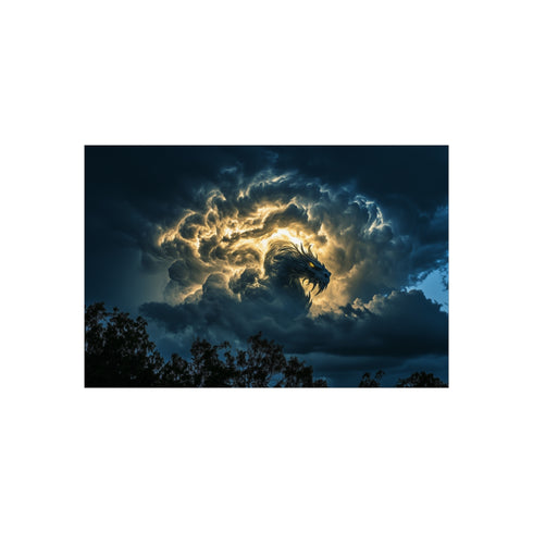"Epic Mythical Beast Storm Clouds"