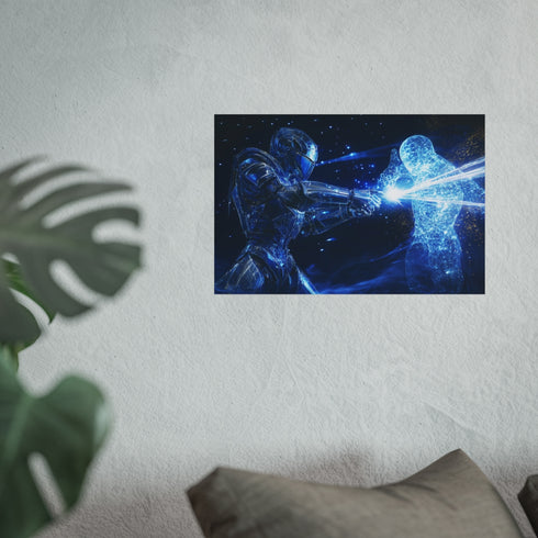 Epic Robot Knight Holographic Duel