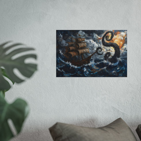 Epic Sea Battle: Ship vs Kraken