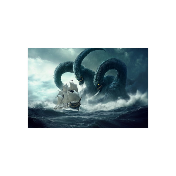 Epic Ship vs Kraken Showdown