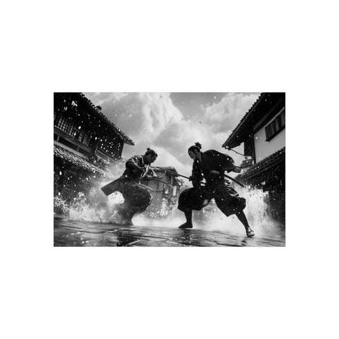 Epic Street Samurai Battle Storm