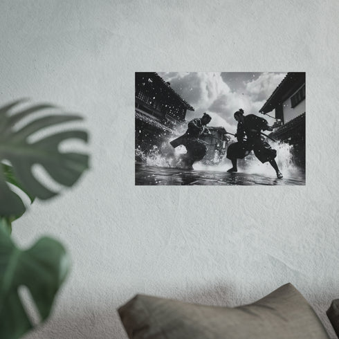 Epic Street Samurai Battle Storm