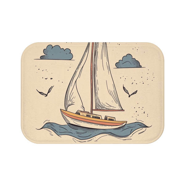 "Escape to Paradise Bath Mat"