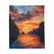 "Escape to Paradise: El Nido Plush Blanket"